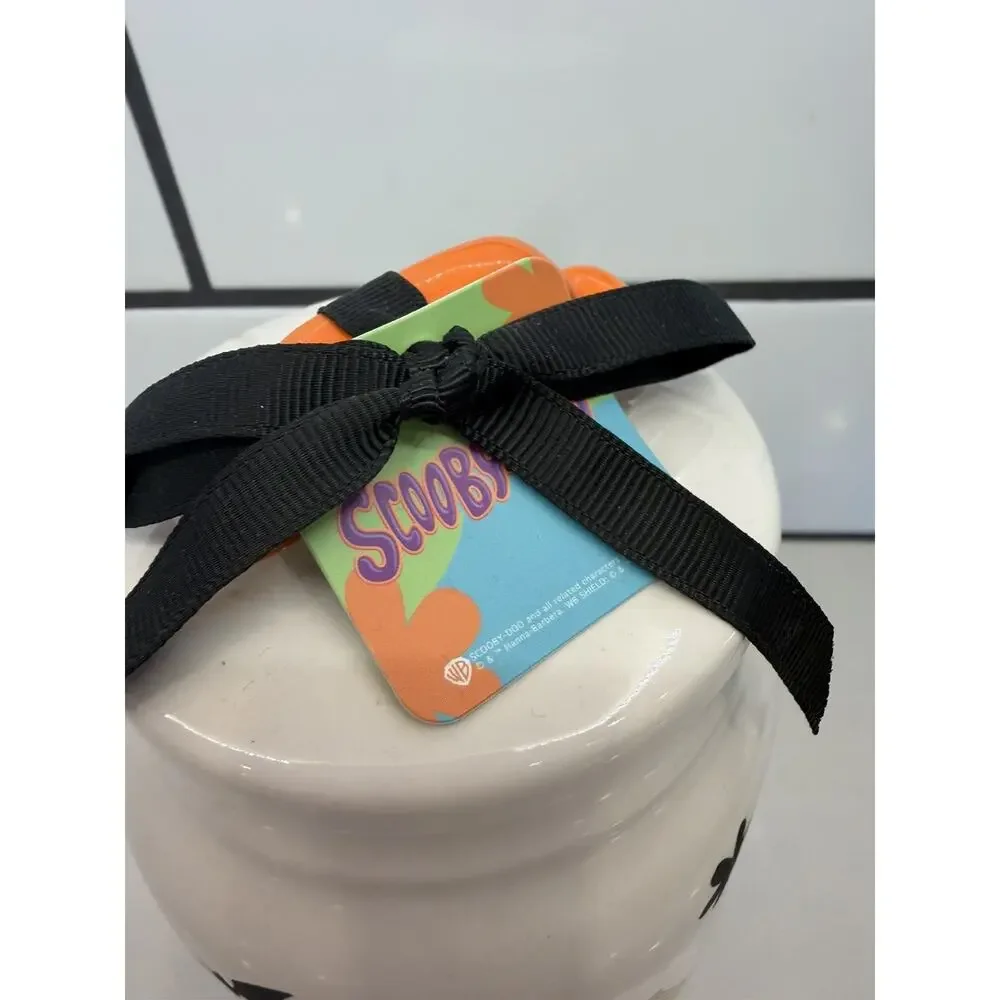 Rae Dunn x Scooby Doo Snacks Halloween Canister 6” Jar Mystery Machine New 🎃